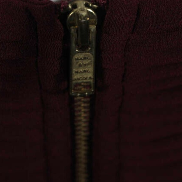 Marc By Marc Jacobs burgundy VNeck Halter piped sm - Picture 6 of 8